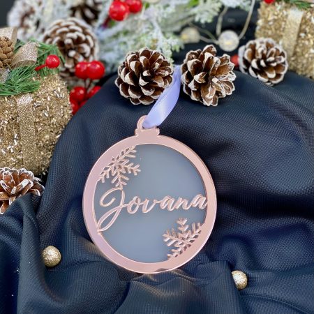 Personalizovani ukras za jelku