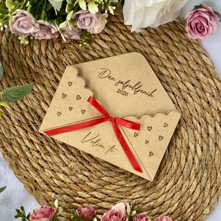 Personalizovana drvena koverta